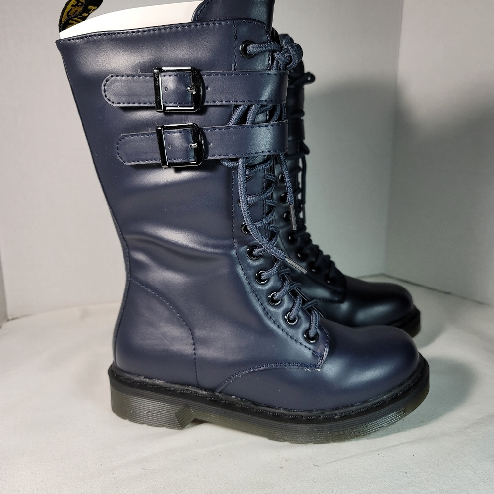 Dream Pairs Fight-5k Lace up Boots In Navy